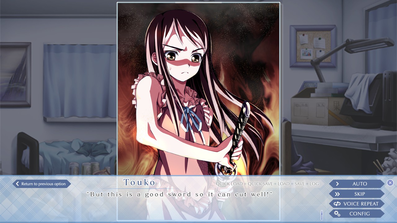 Скриншот из игры CROSS†CHANNEL - 16