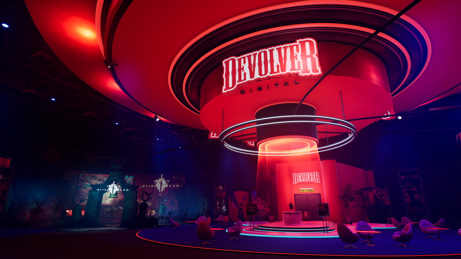 Скриншот из игры Devolverland Expo - 5