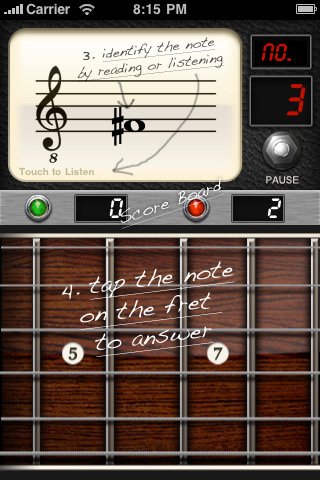 Скриншот из игры Sight Read Music Quiz - 2