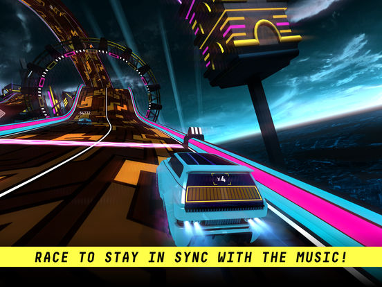 Скриншот из игры Riff Racer - Race Your Music! - 19