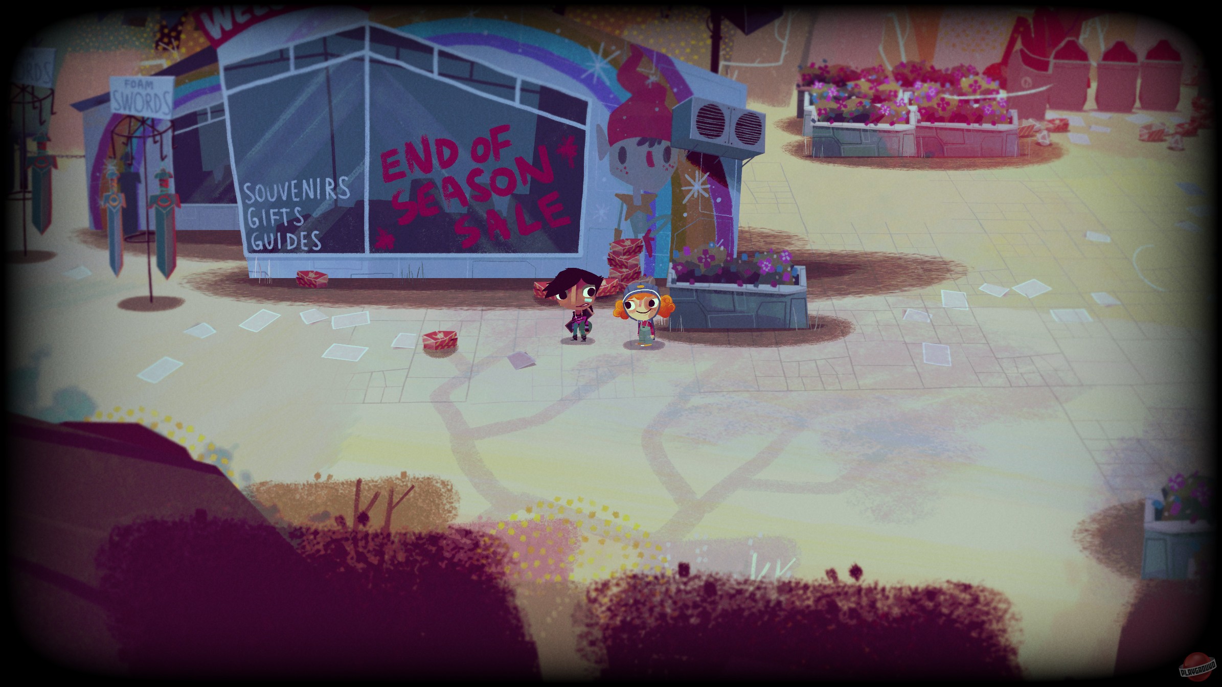 Скриншот из игры Knights and Bikes - 18