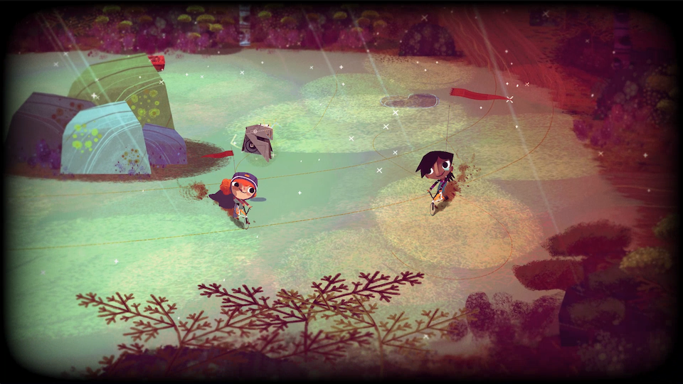 Скриншот из игры Knights and Bikes - 1