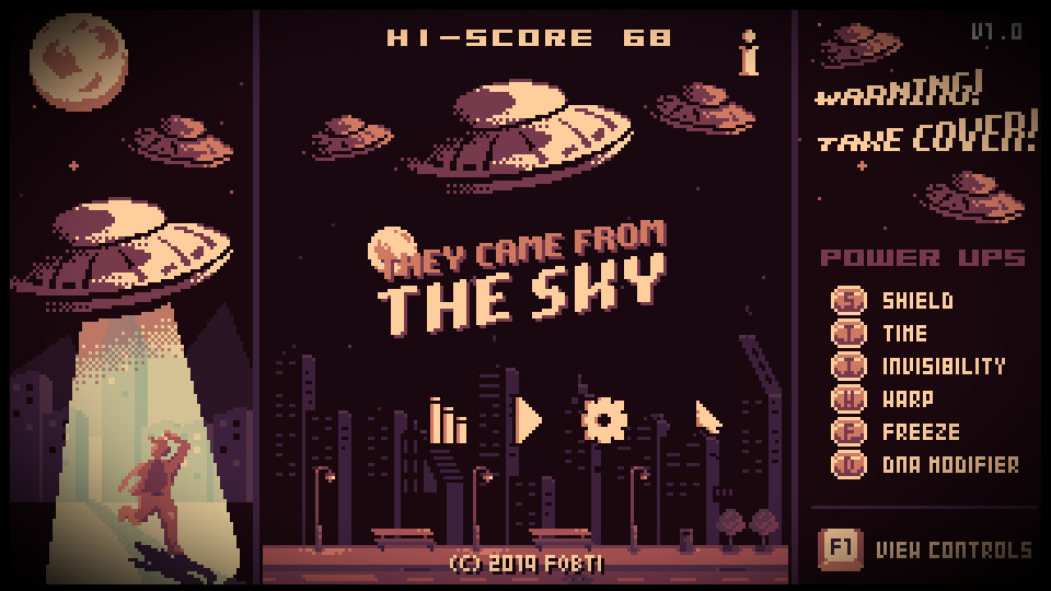 Скриншот из игры They Came From the Sky - 2