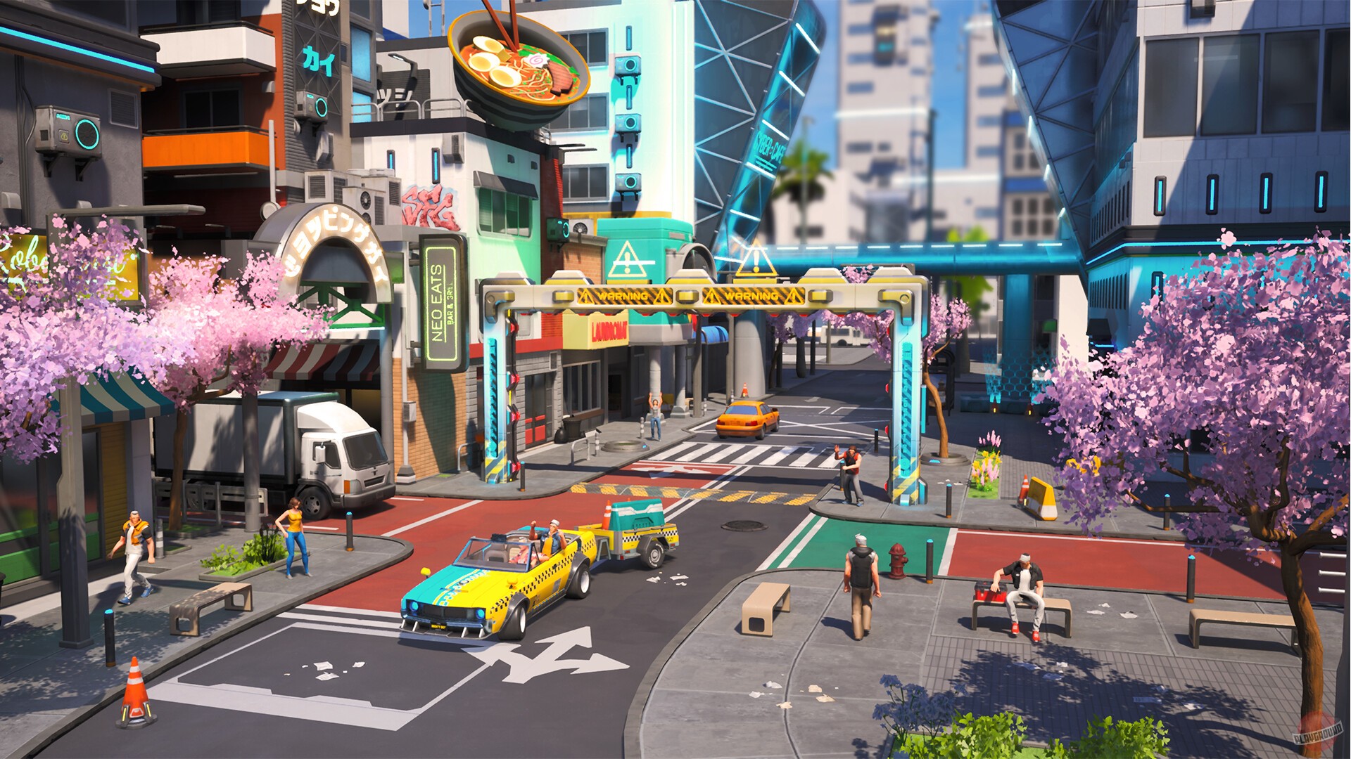 Скриншот из игры Taxi Chaos 2 - 1