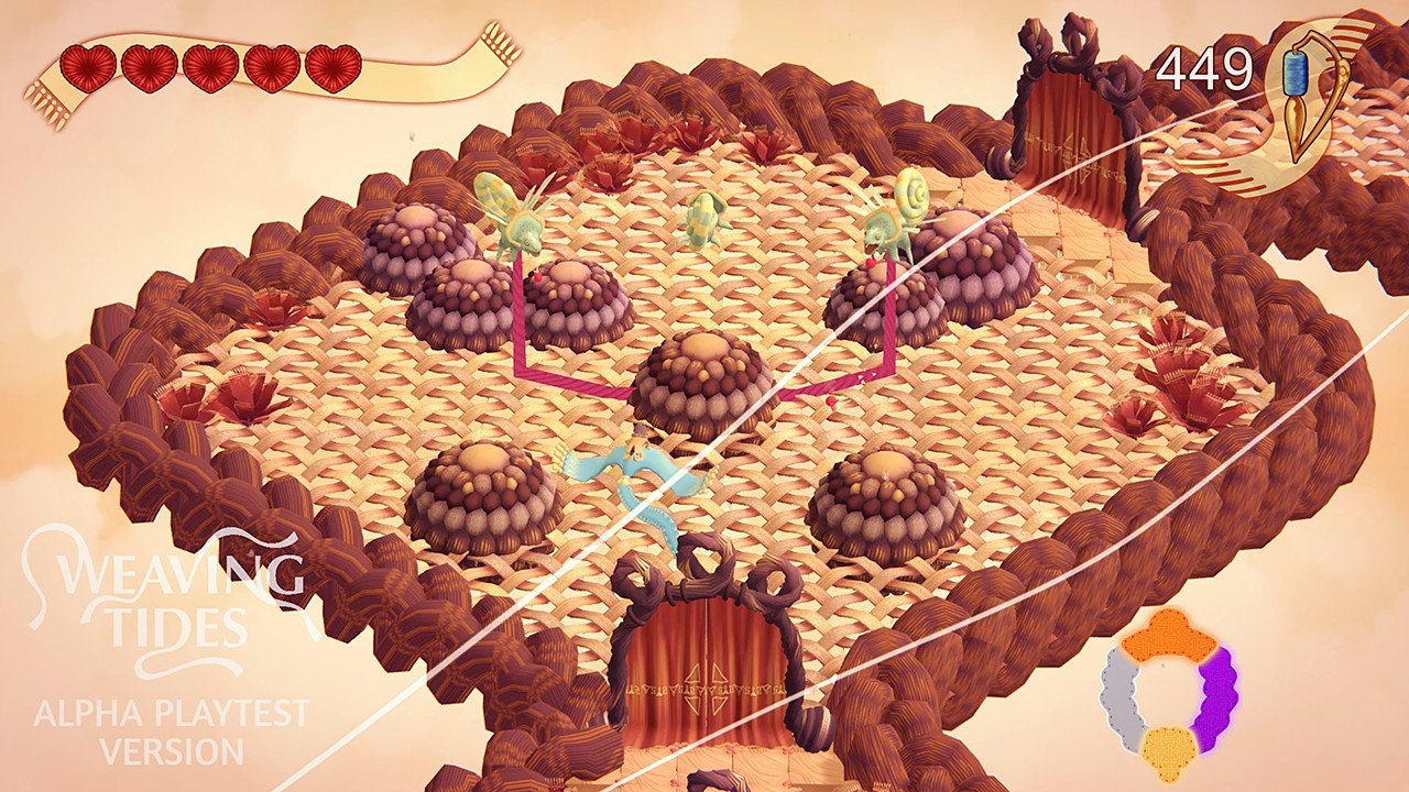 Скриншот из игры Weaving Tides - 6