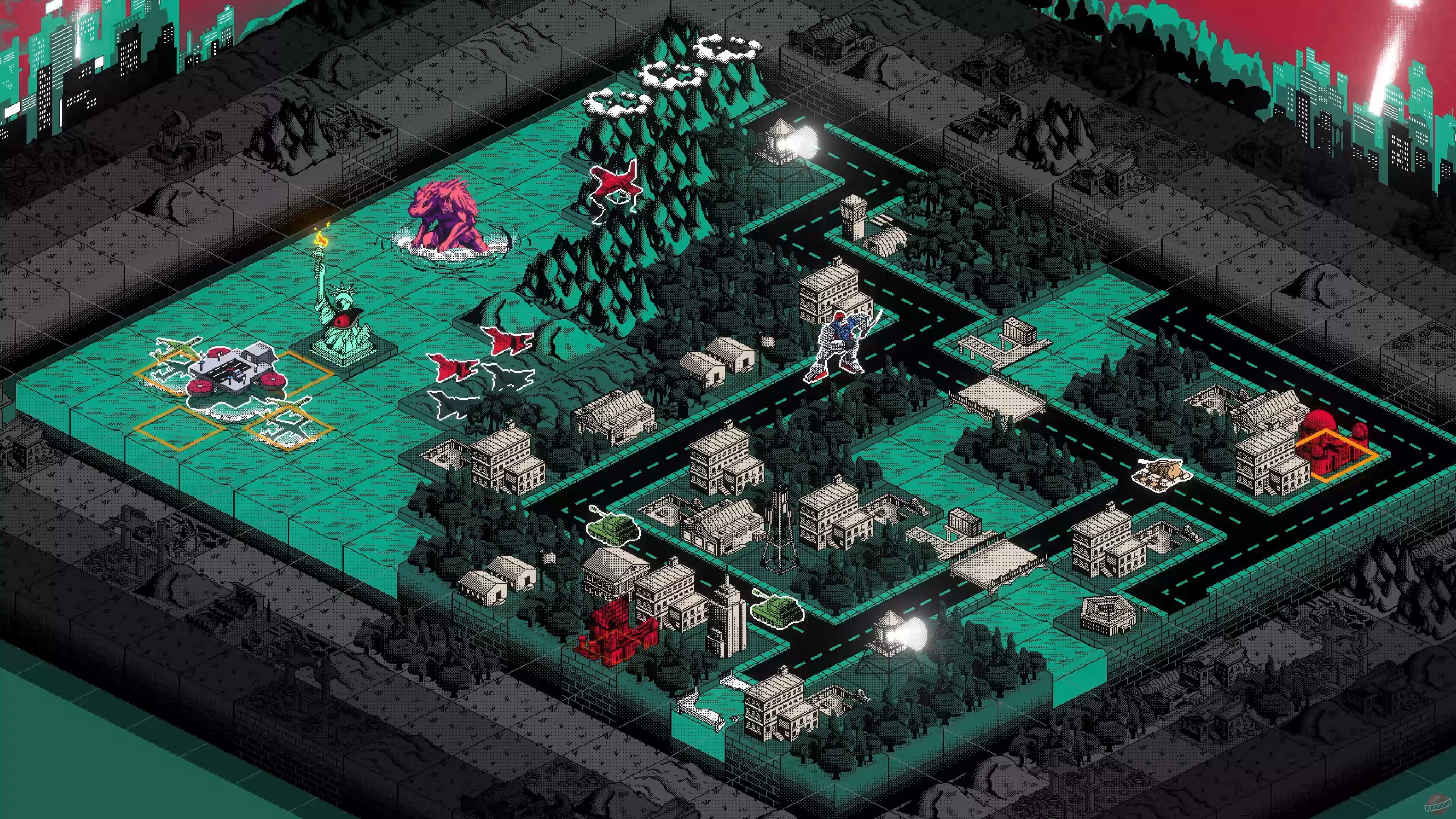 Скриншот из игры Kaiju Wars - 13