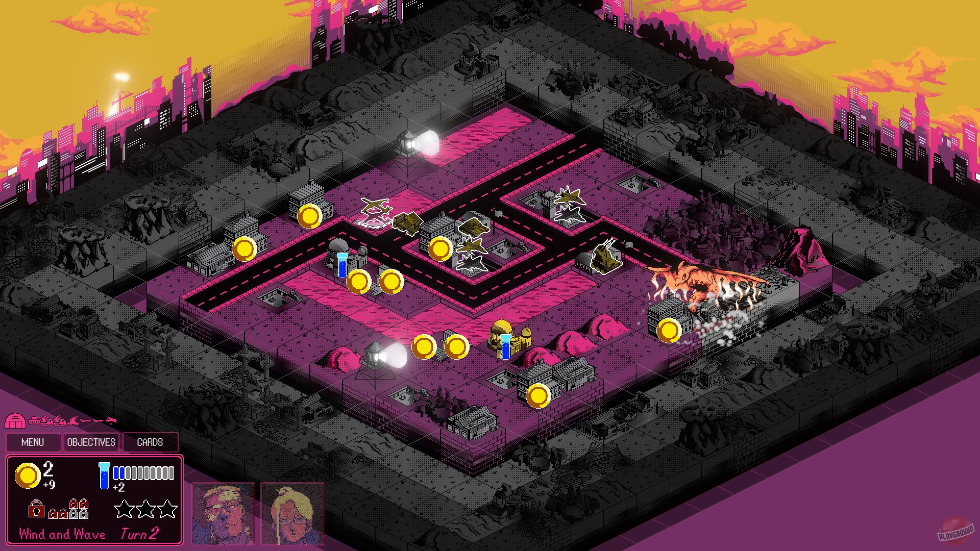 Скриншот из игры Kaiju Wars - 12