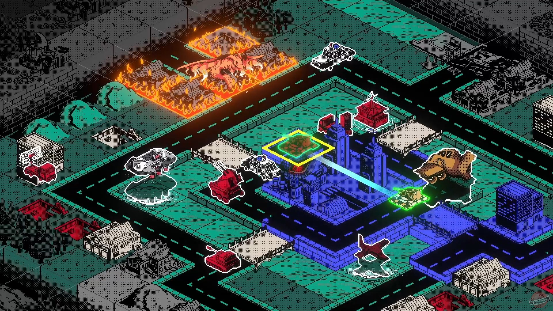 Скриншот из игры Kaiju Wars - 14