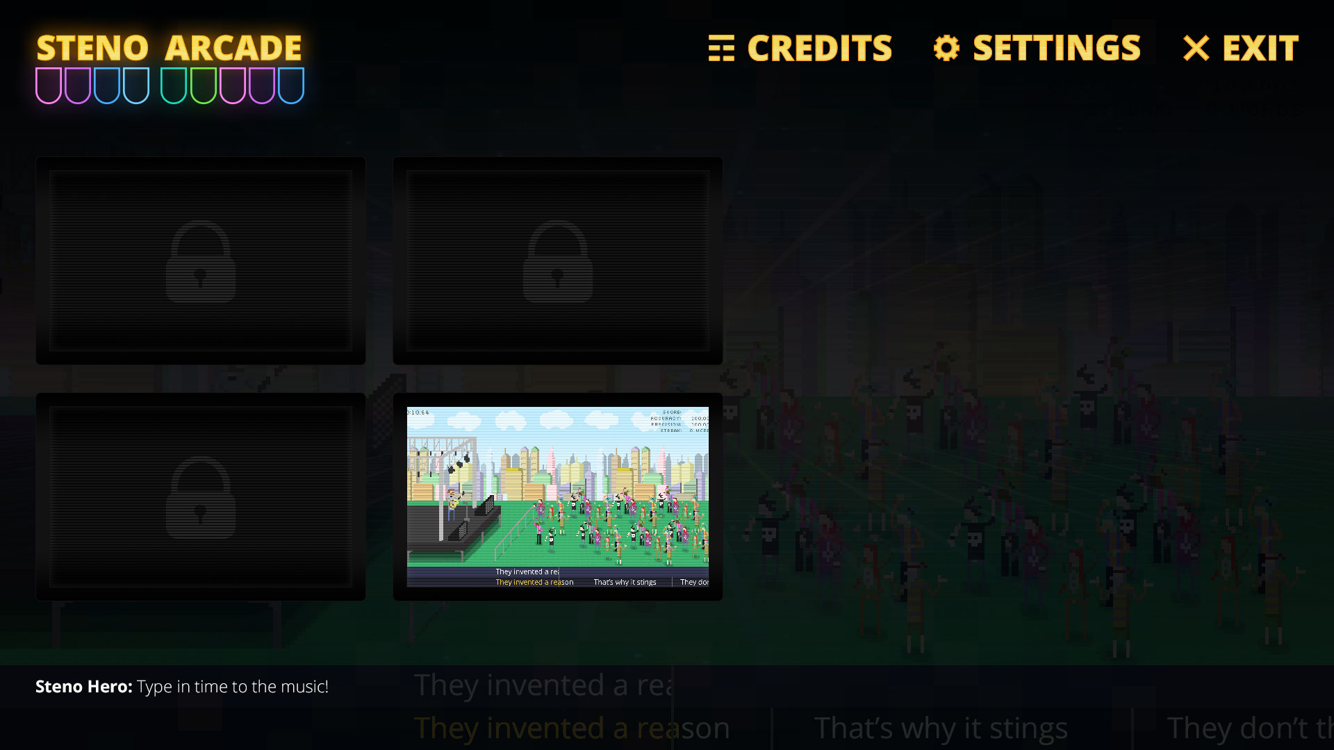 Скриншот из игры Steno Arcade - 11