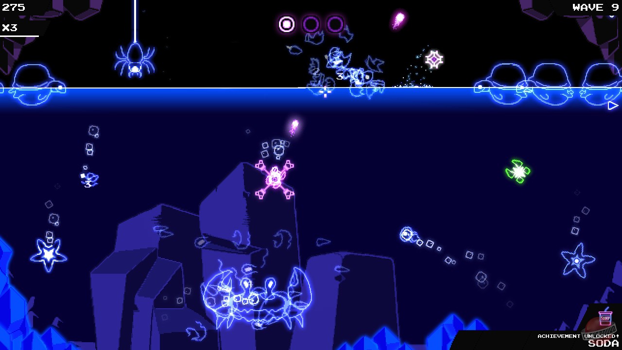 Скриншот из игры Neon Caves - 4