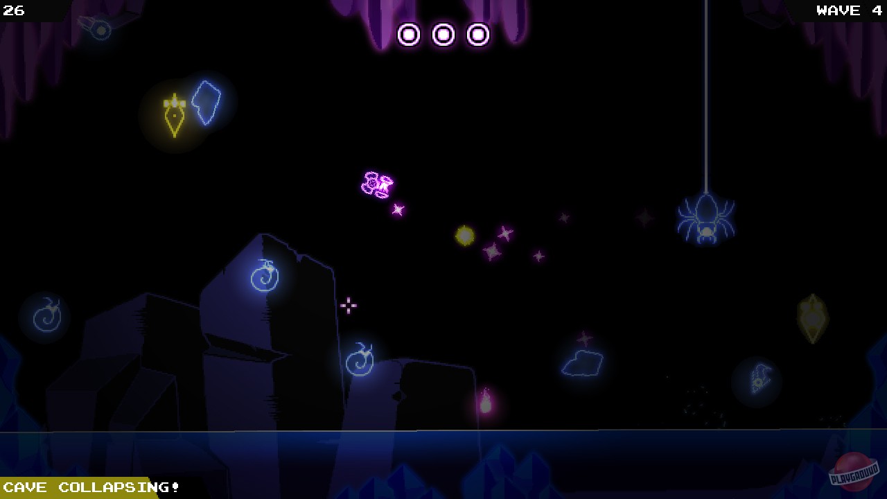 Скриншот из игры Neon Caves - 5