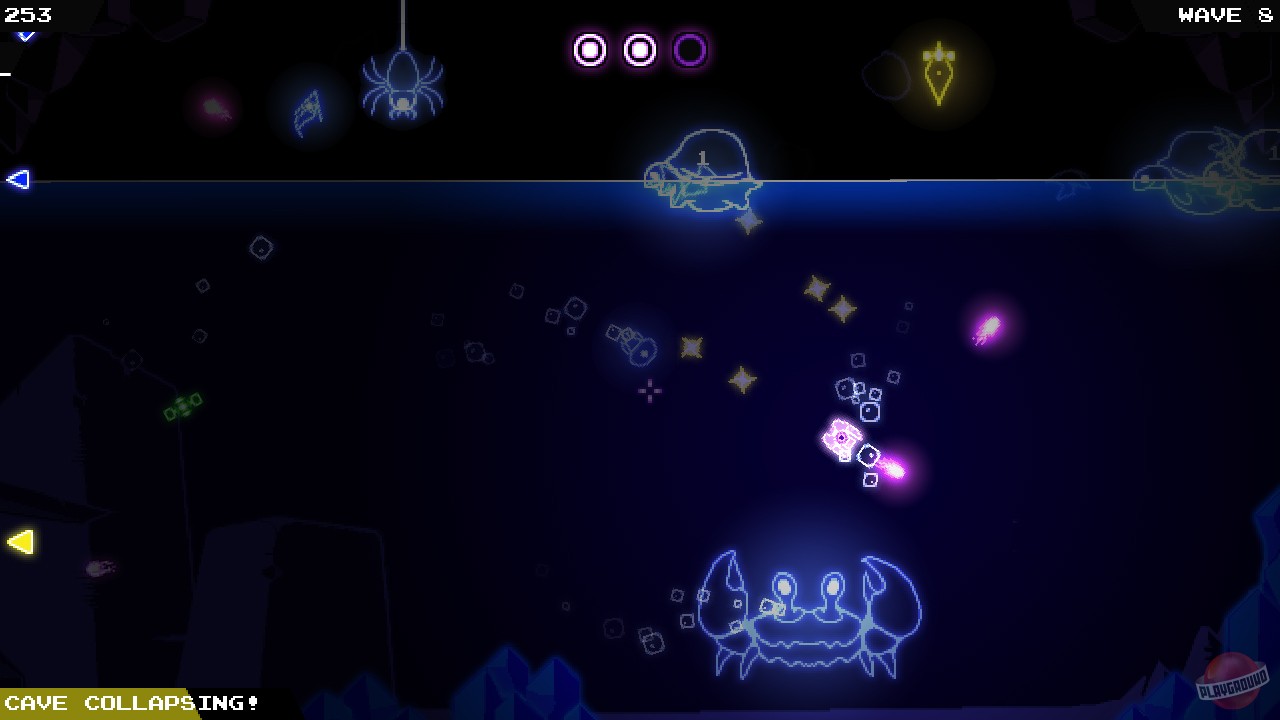 Скриншот из игры Neon Caves - 3
