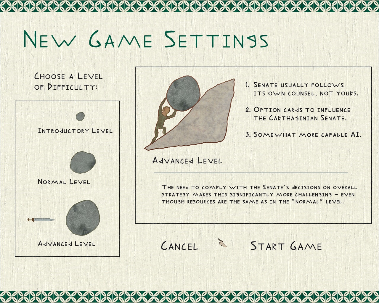 Скриншот из игры Hannibal: Rome and Carthage in the Second Punic War - 16