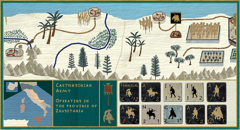 Скриншот из игры Hannibal: Rome and Carthage in the Second Punic War - 15