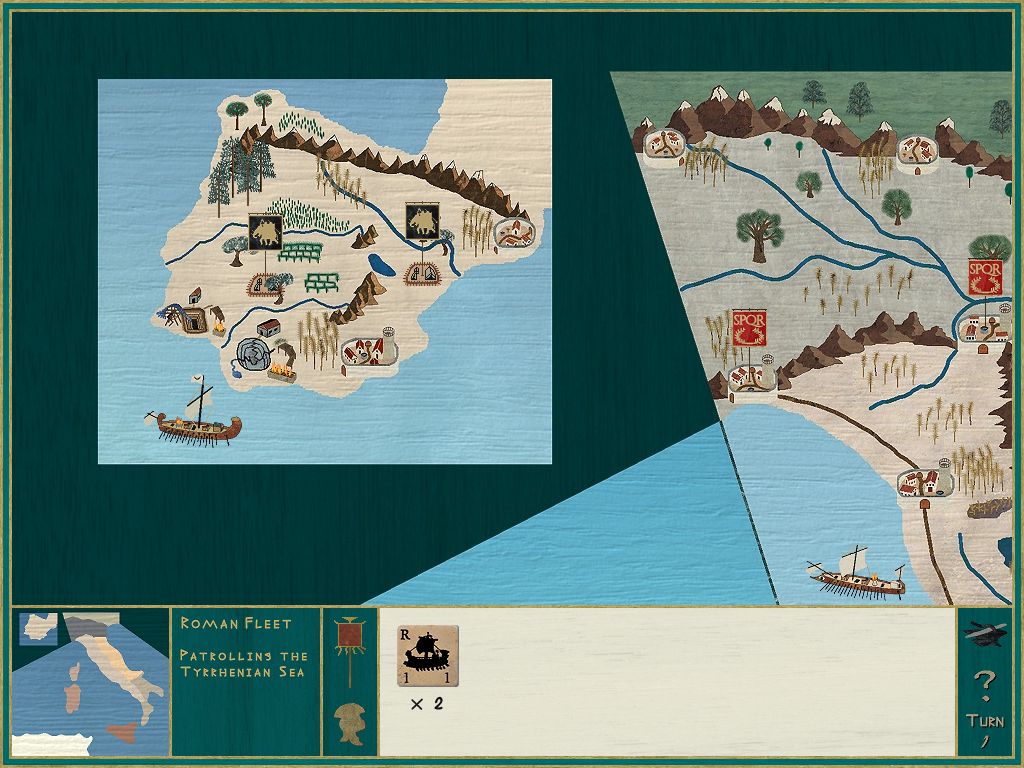 Скриншот из игры Hannibal: Rome and Carthage in the Second Punic War - 10