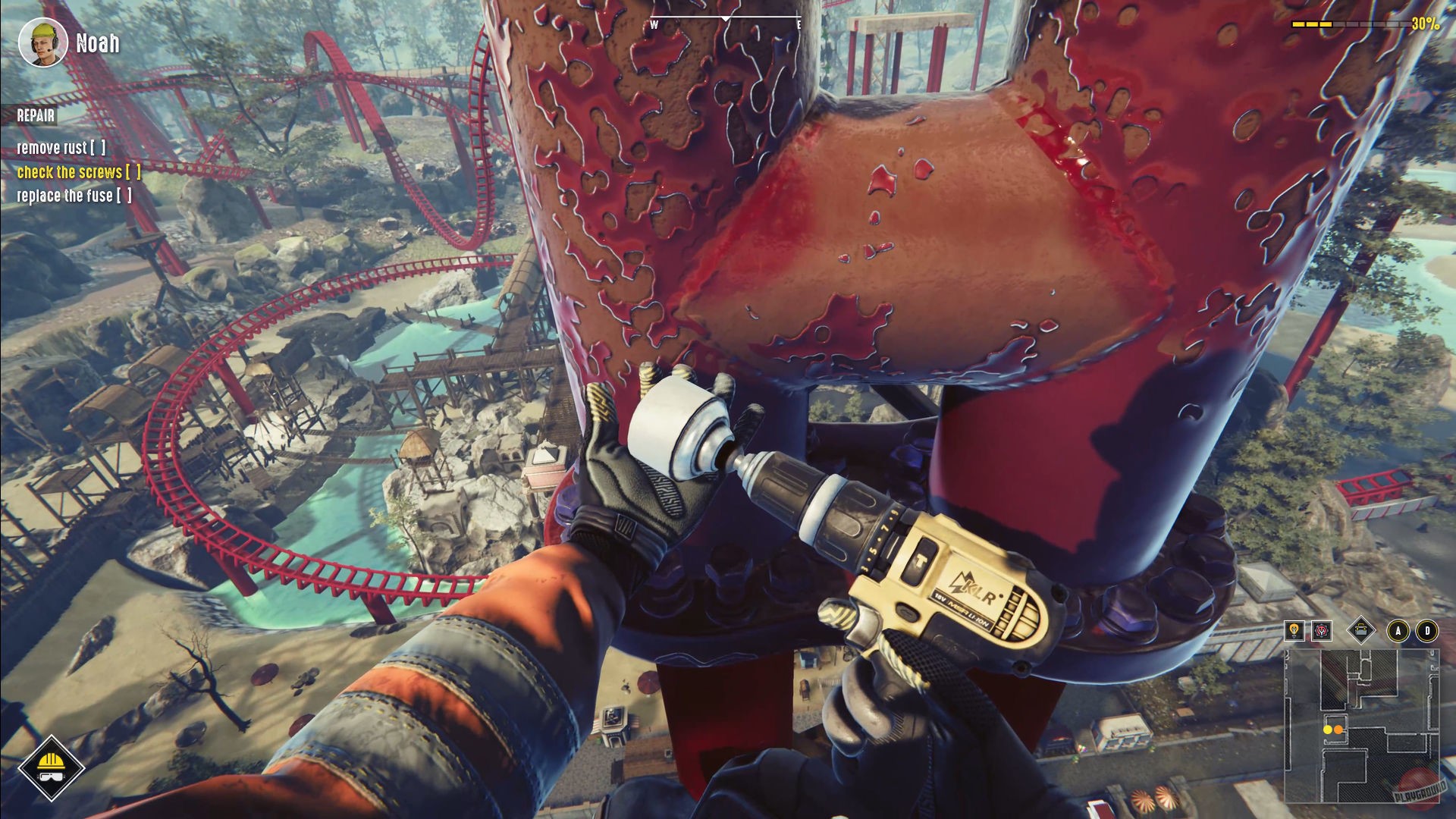 Скриншот из игры Rollercoaster Mechanic - 18