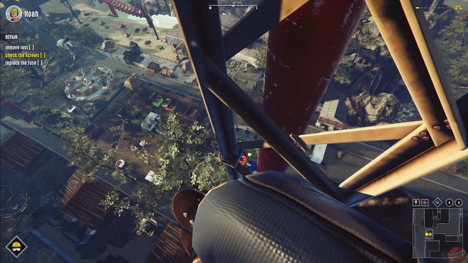 Скриншот из игры Rollercoaster Mechanic - 19