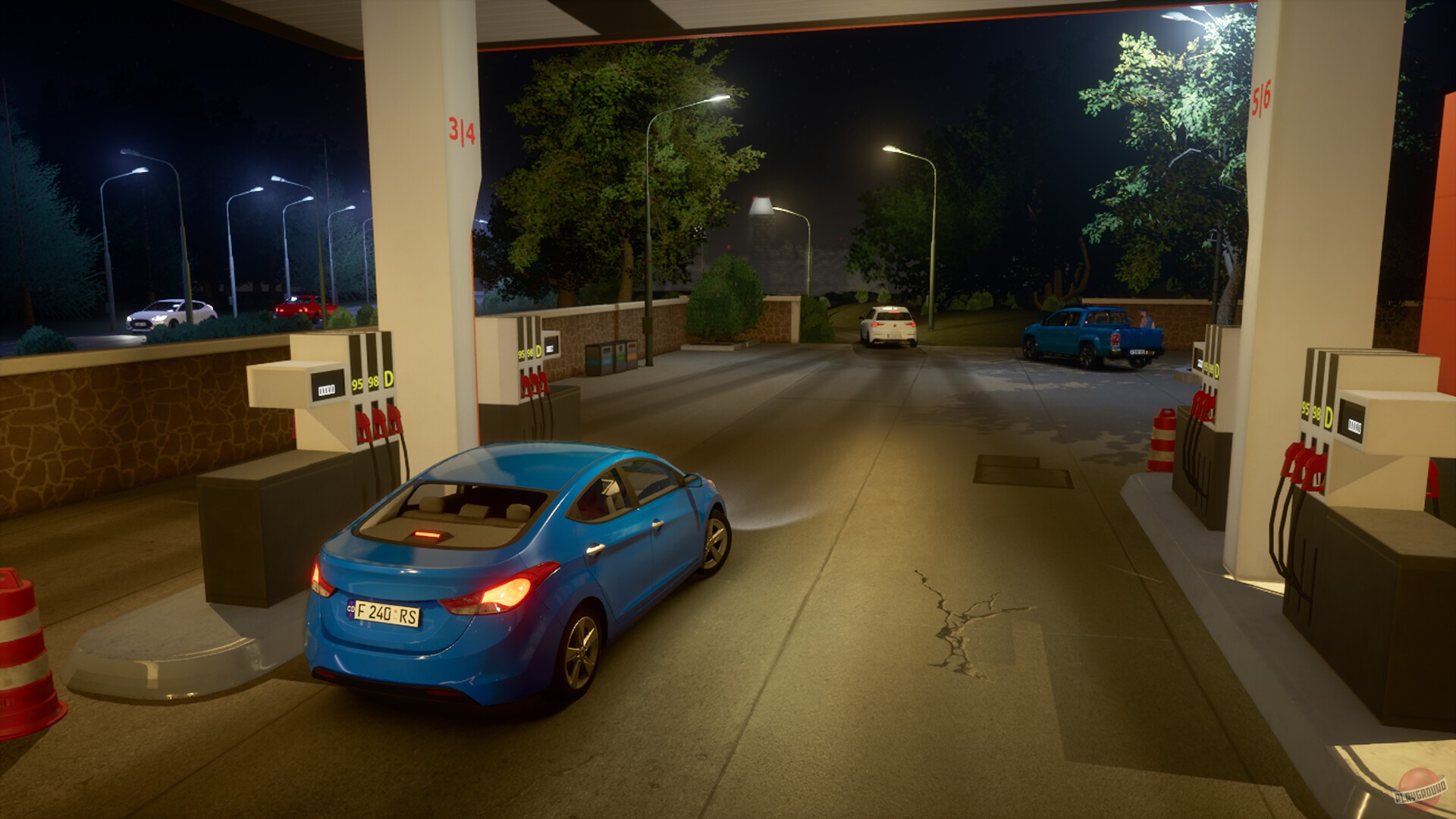 Скриншот из игры City Car Driving 2.0 - 3