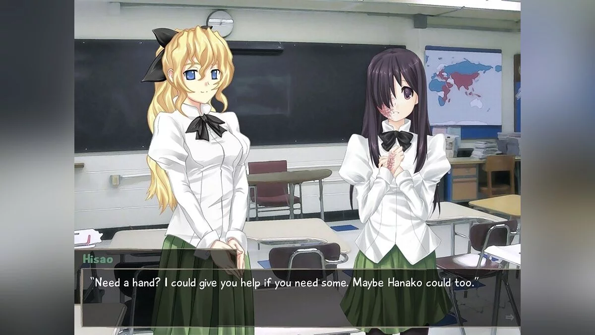 Скриншот из игры Katawa Shoujo - 6
