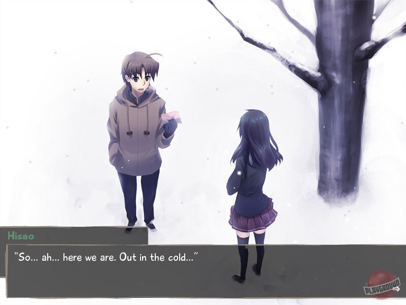 Скриншот из игры Katawa Shoujo - 7