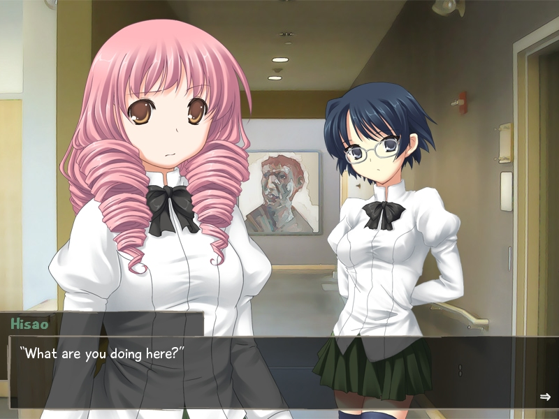 Скриншот из игры Katawa Shoujo - 13