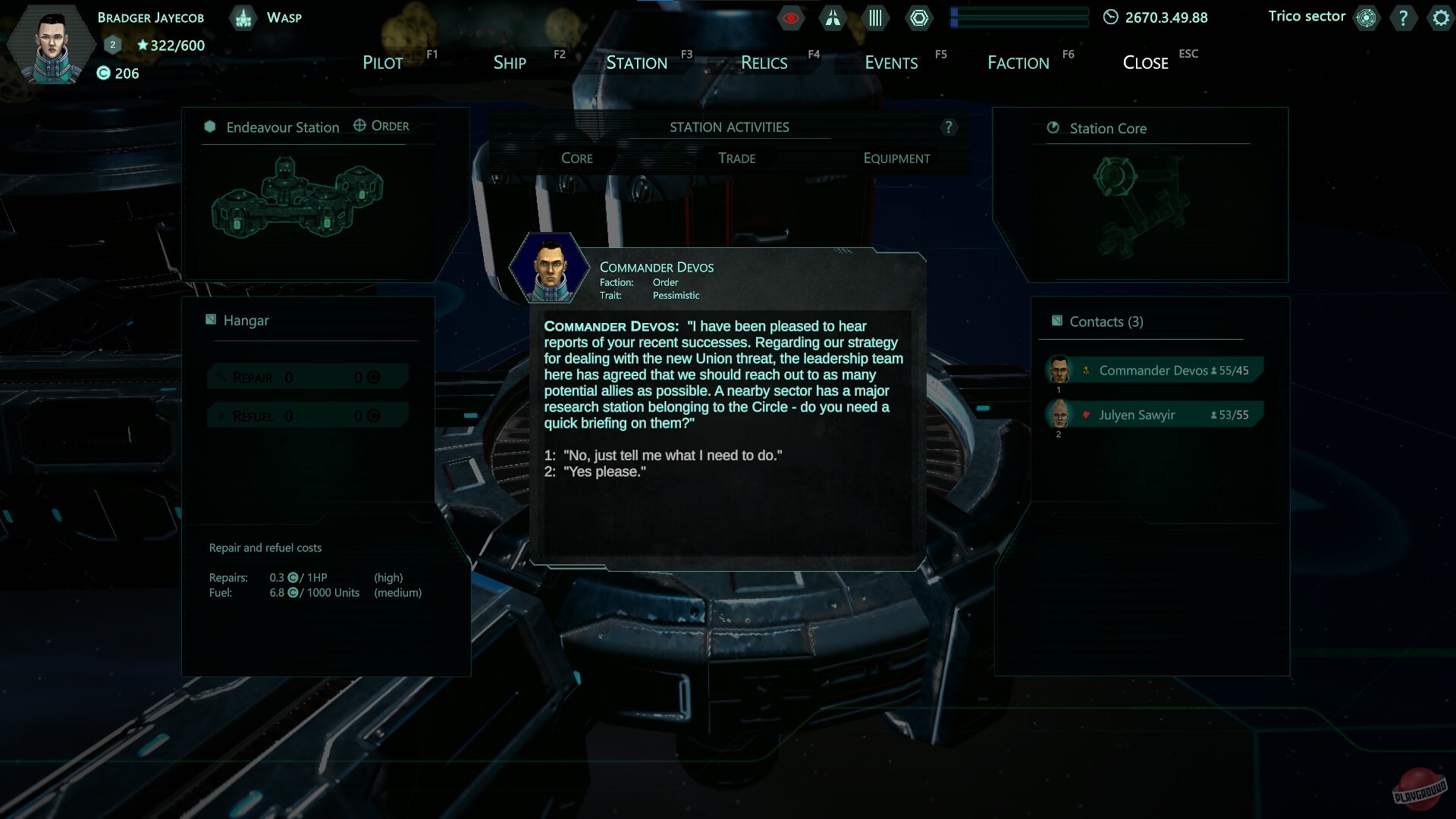 Скриншот из игры Relic Space - 8