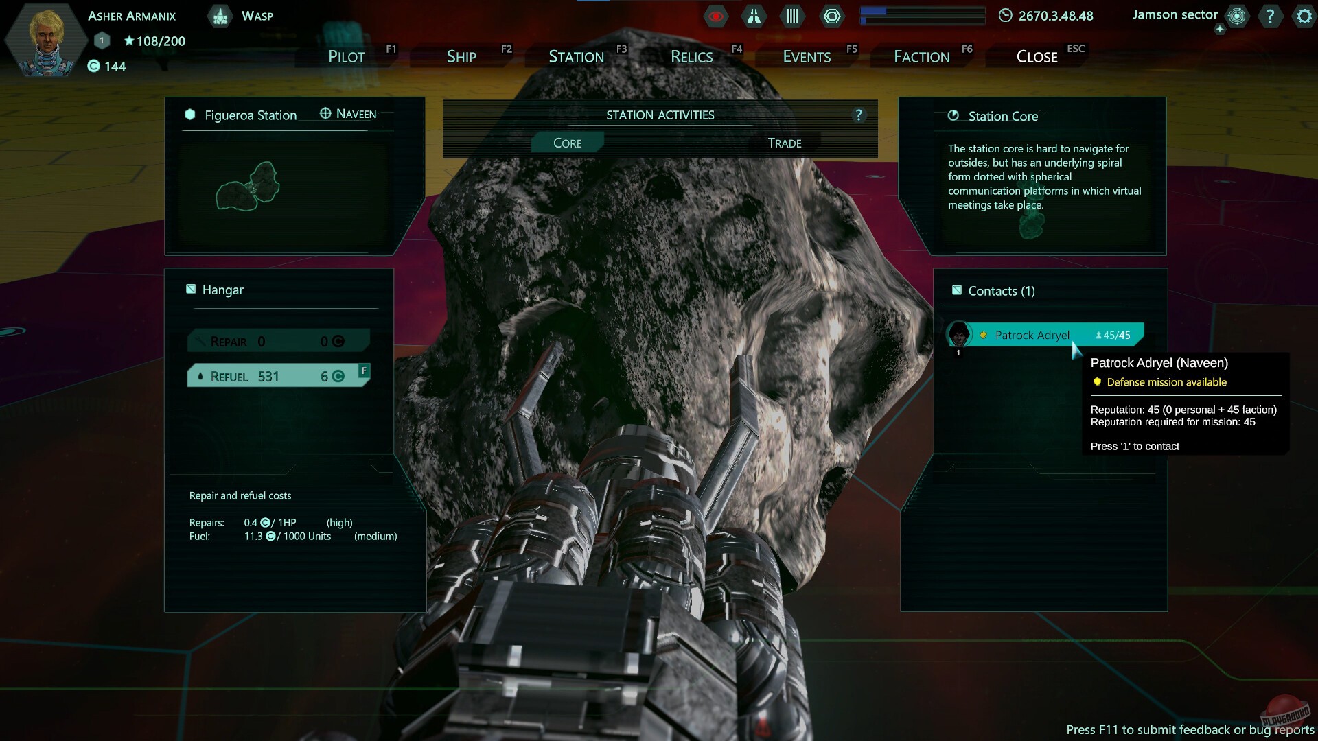 Скриншот из игры Relic Space - 6