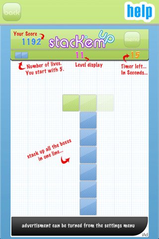 Скриншот из игры Aa StacK'em Up - 3