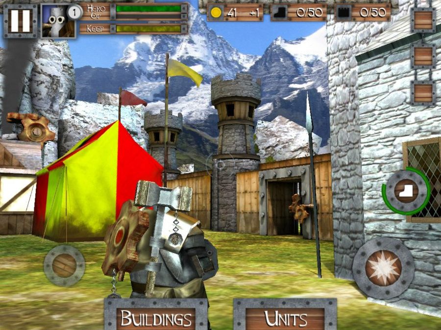Скриншот из игры Heroes & Castles - 1