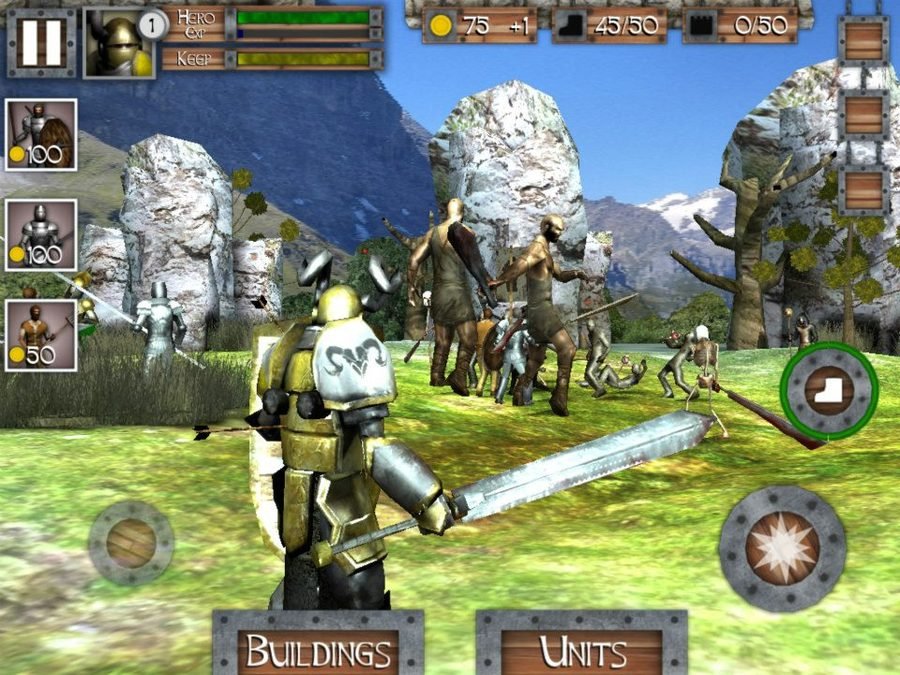 Скриншот из игры Heroes & Castles - 2