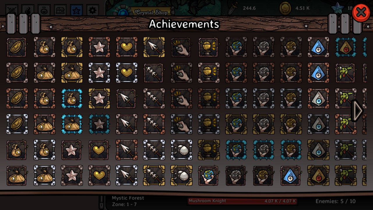 Скриншот из игры Clicker Guild - 13