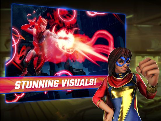 Скриншот из игры Marvel Strike Force - 64