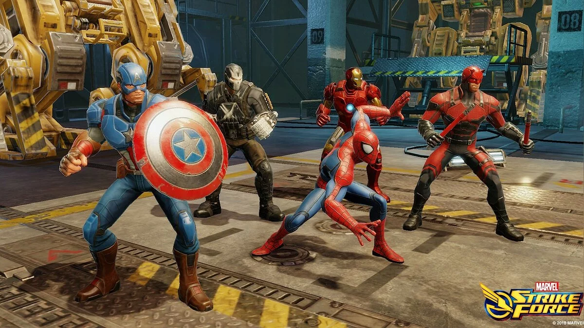 Скриншот из игры Marvel Strike Force - 22