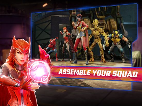 Скриншот из игры Marvel Strike Force - 14