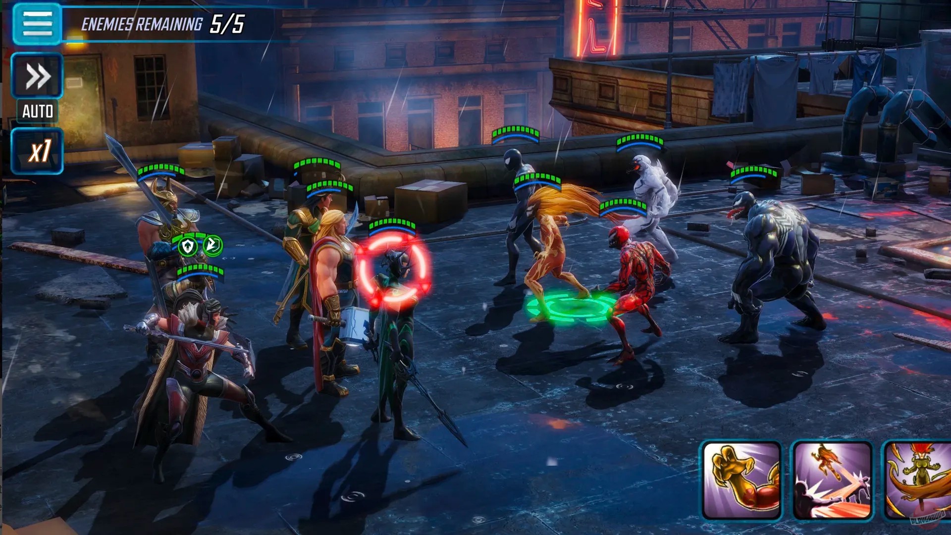 Скриншот из игры Marvel Strike Force - 10