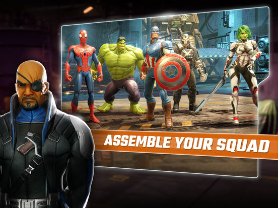 Скриншот из игры Marvel Strike Force - 66