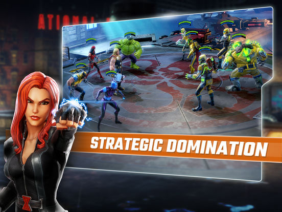 Скриншот из игры Marvel Strike Force - 32