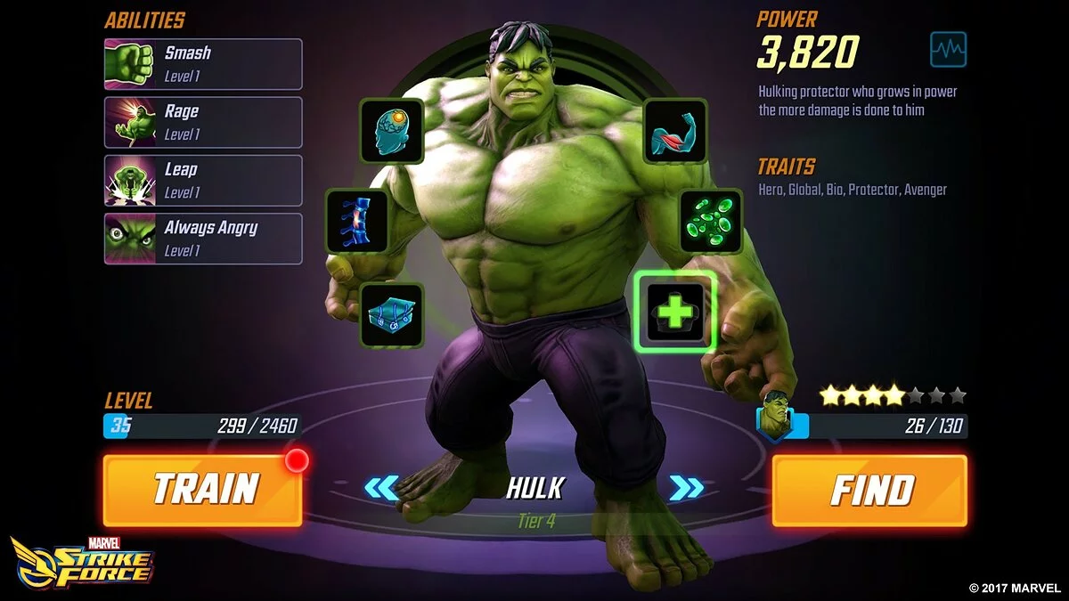 Скриншот из игры Marvel Strike Force - 3