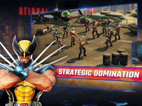 Скриншот из игры Marvel Strike Force - 33