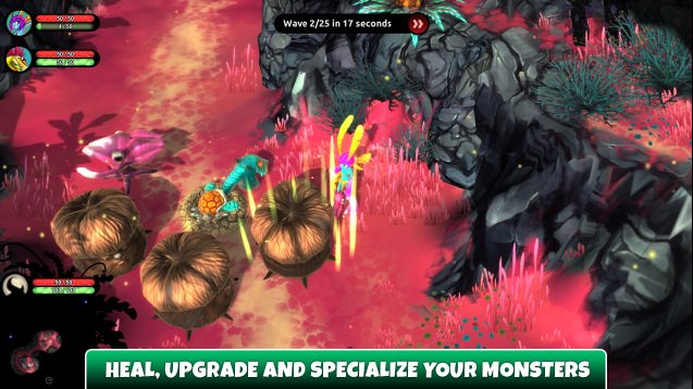 Скриншот из игры Splee & Glob: Monster Defense - 4