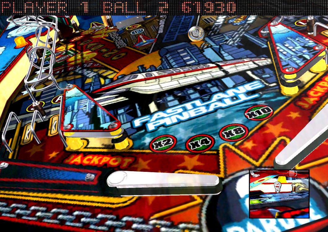 Скриншот из игры Fastlane Pinball - 5