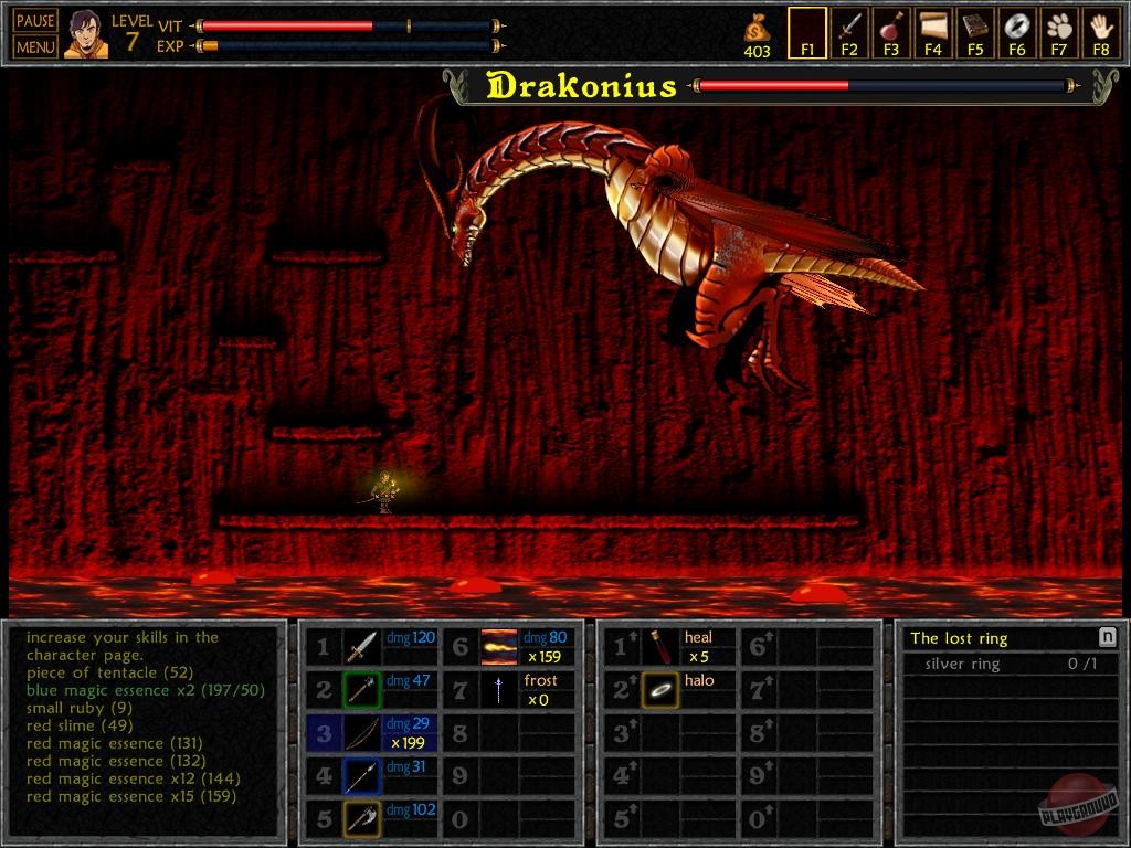 Скриншот из игры Unepic - 13