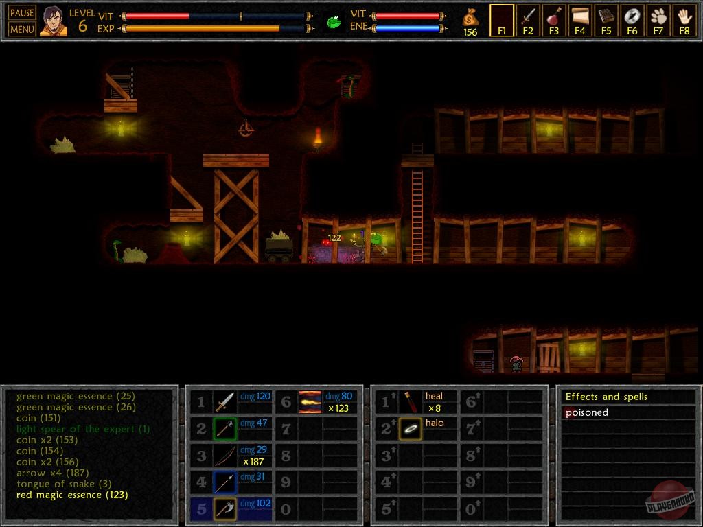 Скриншот из игры Unepic - 12