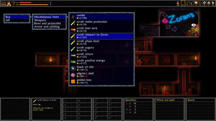 Скриншот из игры Unepic - 23