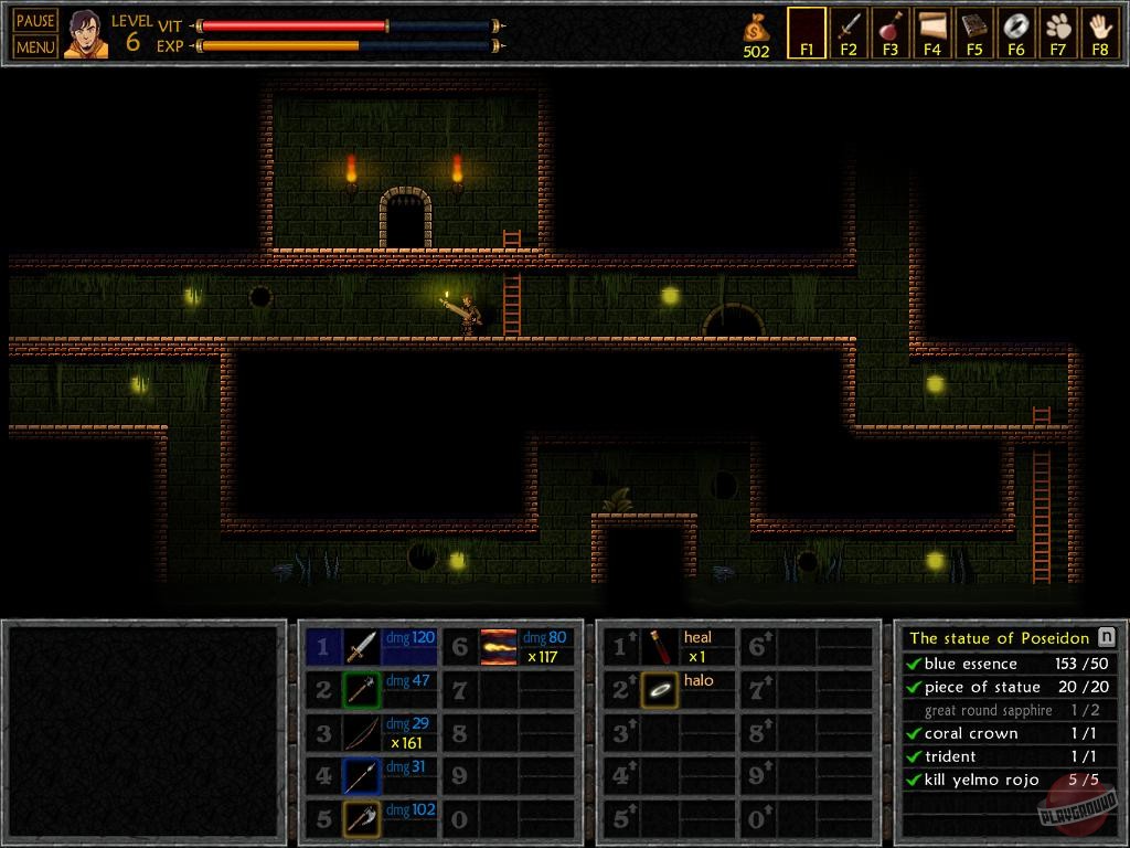 Скриншот из игры Unepic - 16