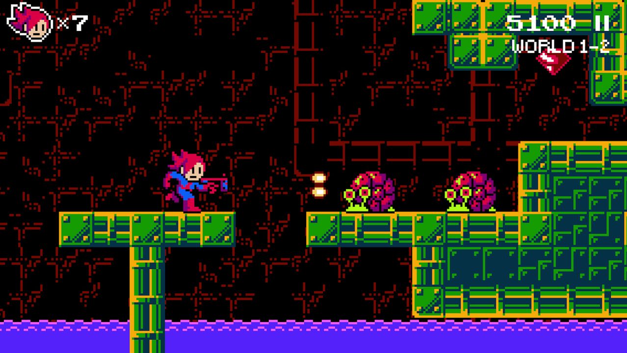 Скриншот из игры Jump'N'Shoot Attack - 2