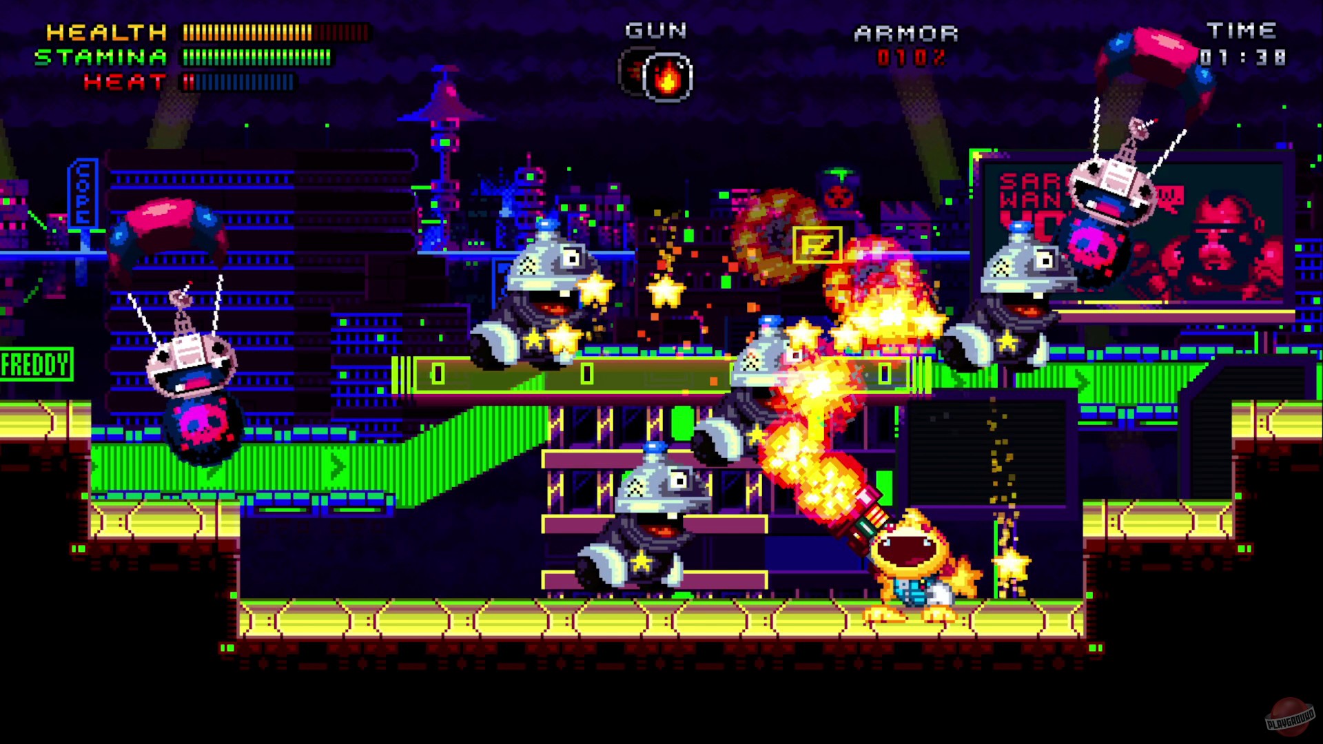 Скриншот из игры Spectacular Sparky - 2