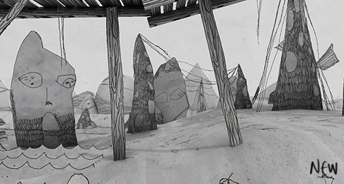 Скриншот из игры The guilt and the shadow - 3