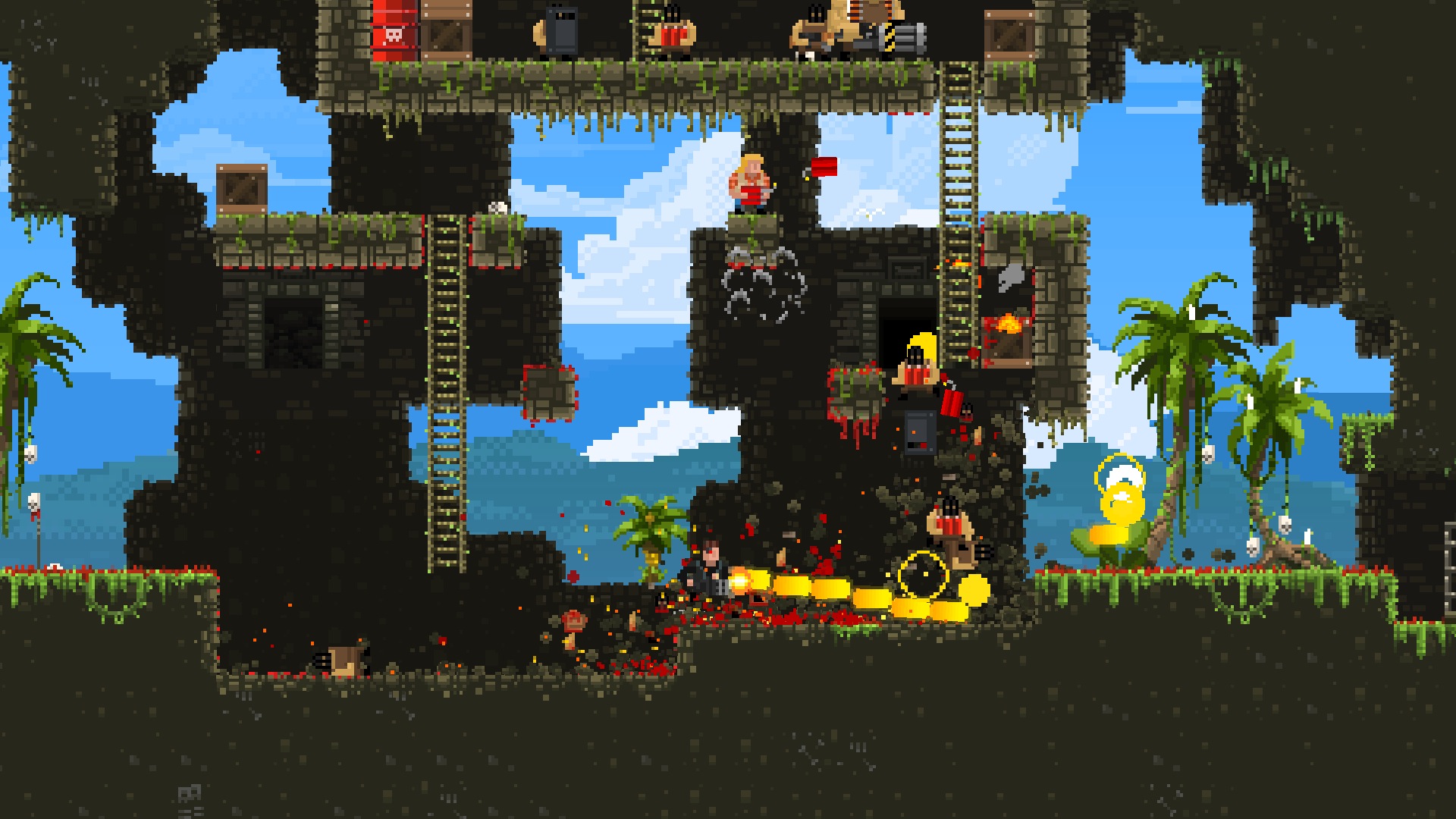 Скриншот из игры Broforce - 25