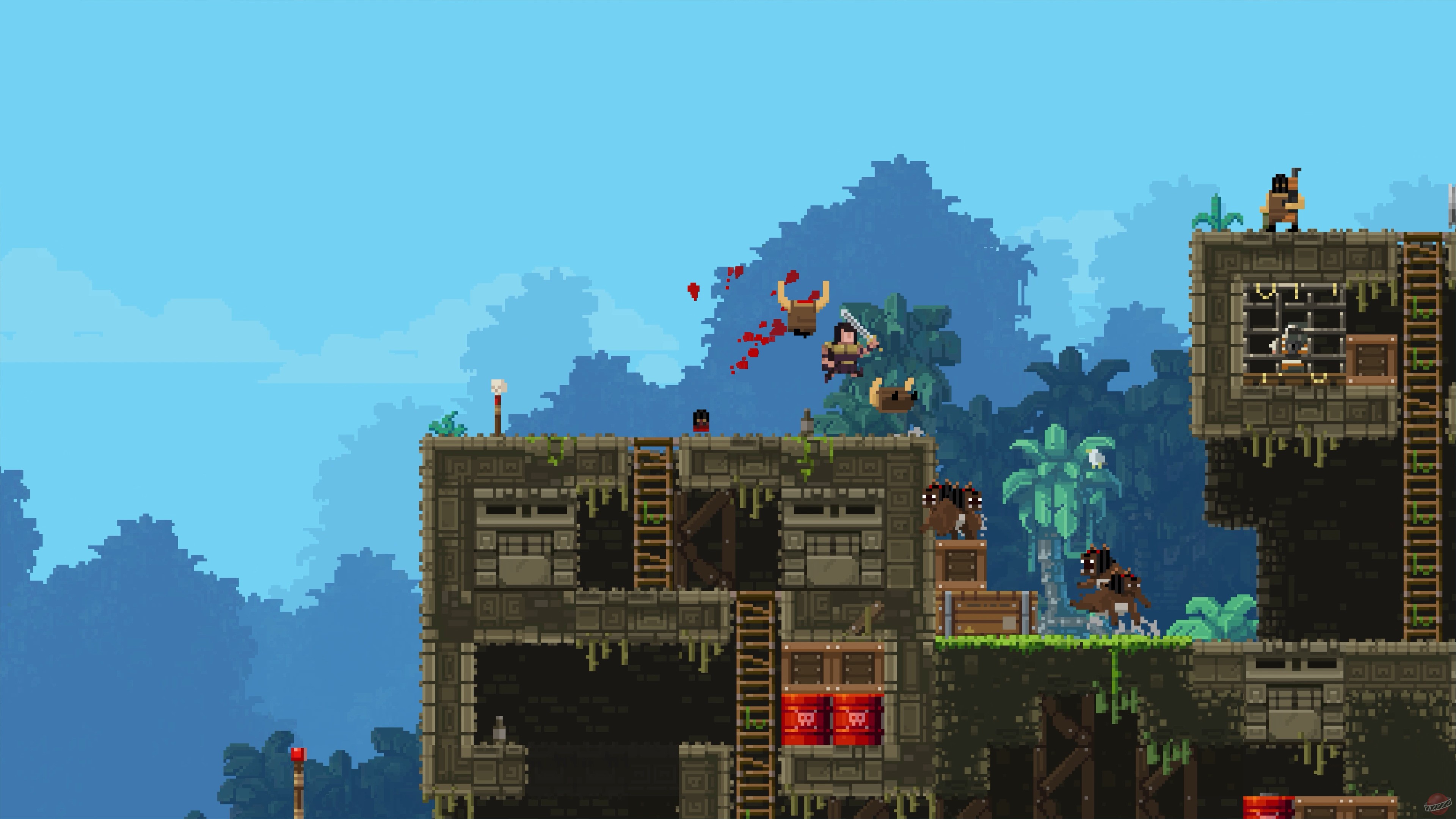 Скриншот из игры Broforce - 95